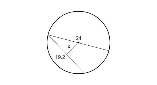 What is the value of x to the nearest tenth?-example-1