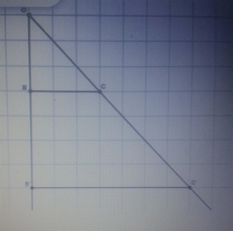 Are <OBC and <OB'C' right triangles? How do you know?​-example-1