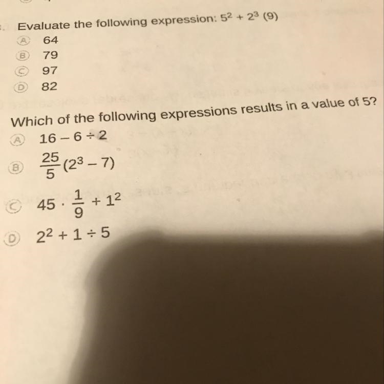 I need help with number three and four-example-1