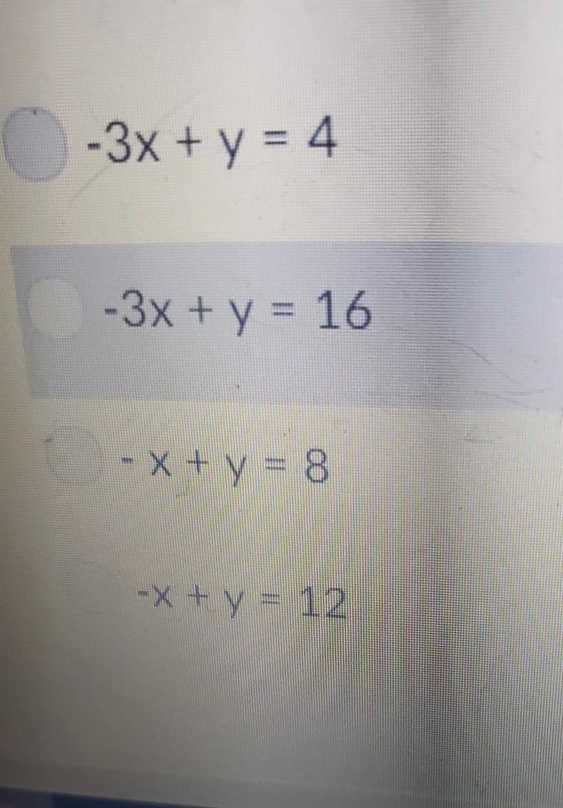 What is the equation of the line that passes through the points (-1, 7) and (2, 10) in-example-1