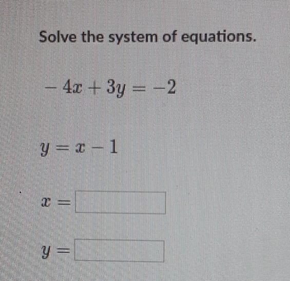 Solve the system of equations. ​-example-1