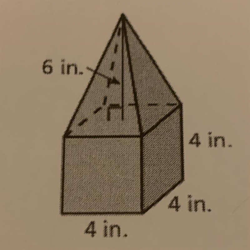 Find the area of the composite figure. Round your answer to the nearest tenth.-example-1