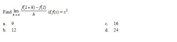 Please Help Quickly!!! Find the limit if f(x) = x^3-example-1