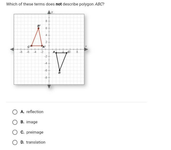 Wich of these terms does not described polygon ABC ​-example-1