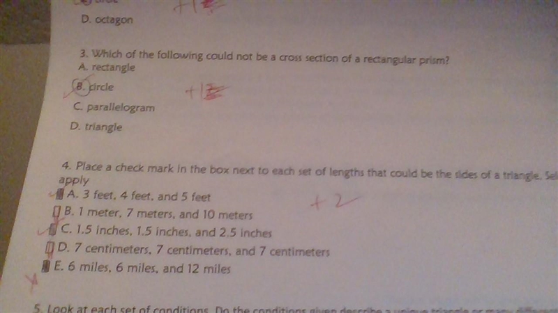 PLEASE ANSWER NUMBER FOUR AND SHOW WORK THANK YOU IN ADVANCE.-example-1