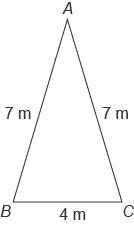 What is the measure of ∠A, to the nearest degree? 15 POINTS a) 17° b) 33° c) 57° d-example-1