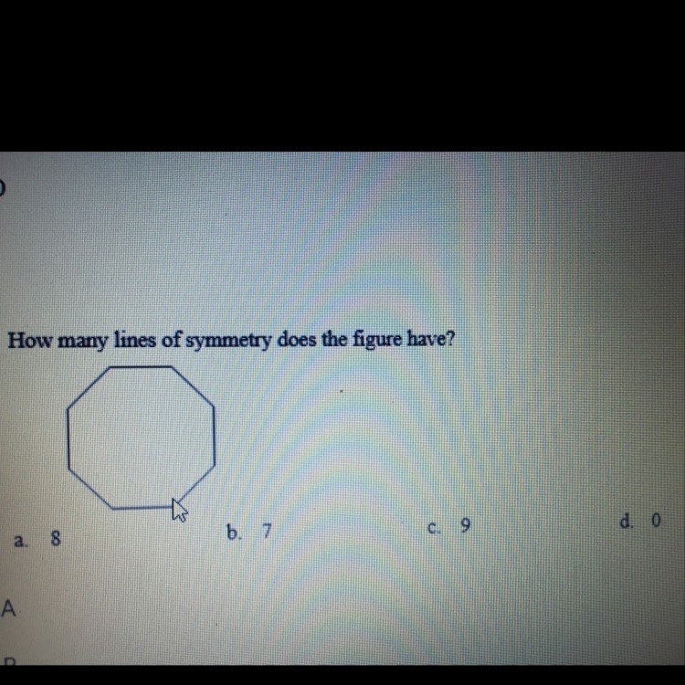 How many lines of symmetry does this figure have?-example-1