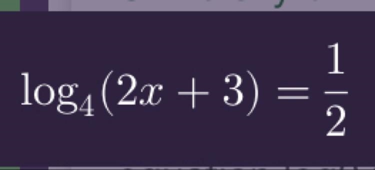 When I solved this equation I got x=0.5 However when I plugged it back into the original-example-1