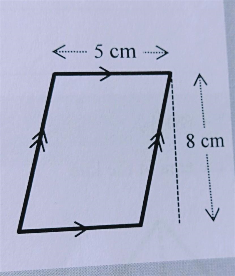 Find the area of the parallelogram​-example-1