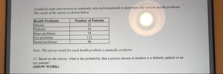 Please help. The survey data, and question is in the picture provided.-example-1