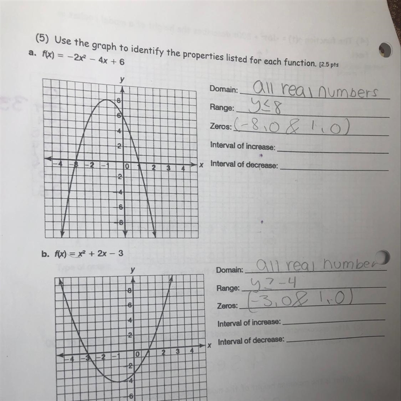 How do you find interval of increase or decrease??-example-1