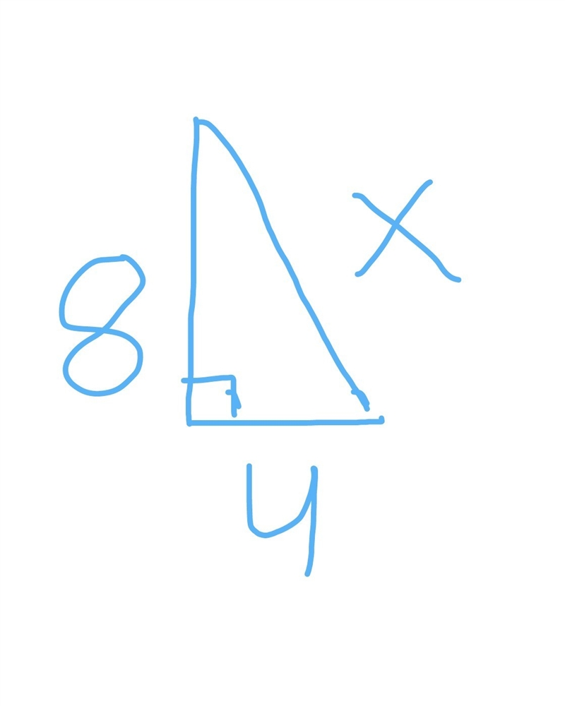 What is the hypotenuse?-example-1