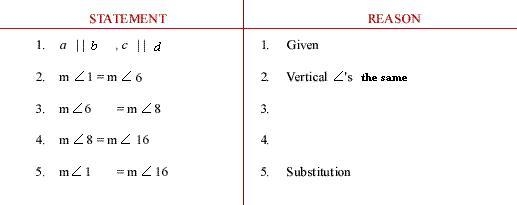 NEED HELP ASAP!!! Given: a | | b, c | | d Prove: m1 = m16 *Look at graphs attached-example-2