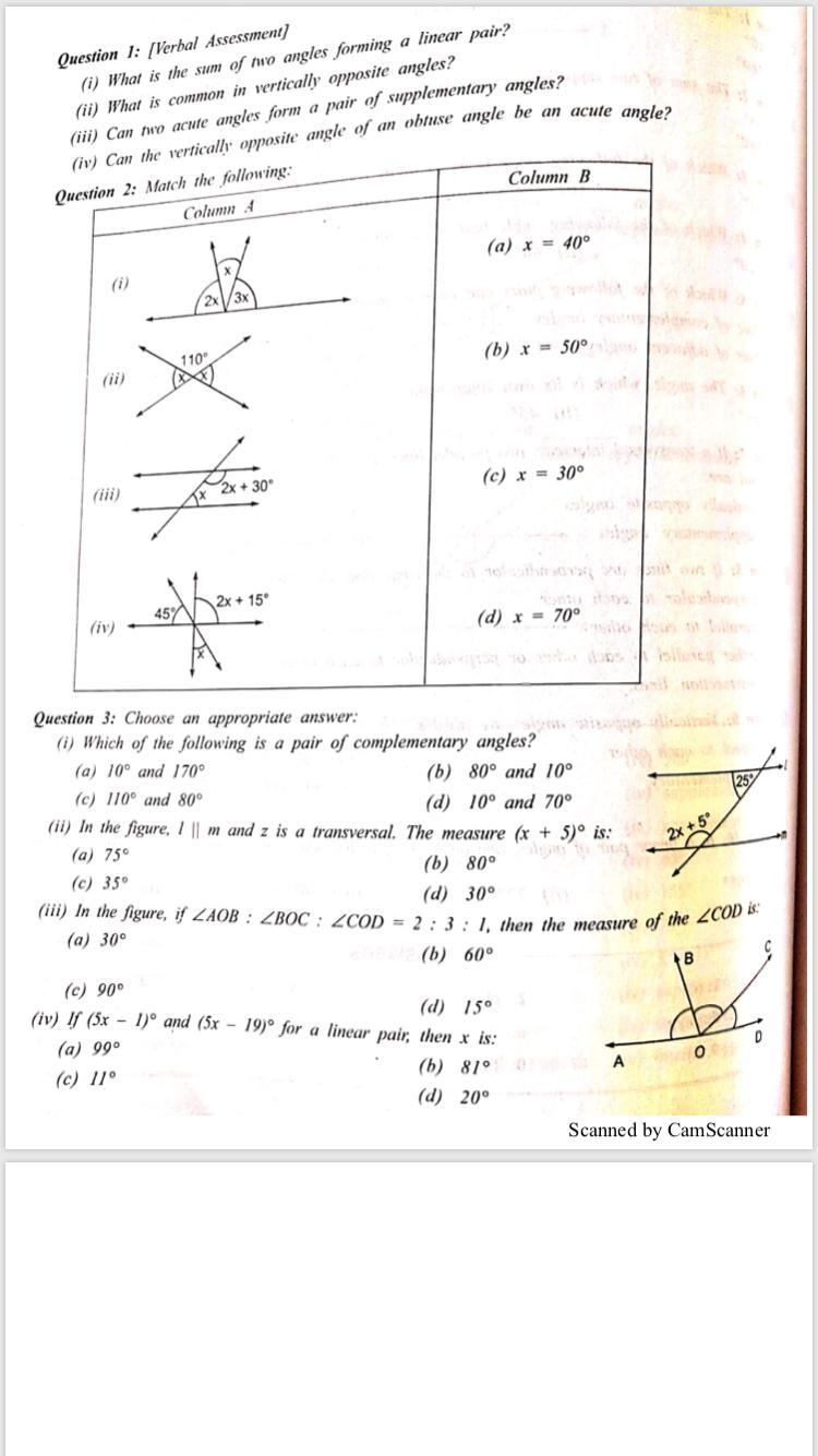 Can anyone help solve question3 the (ii) and the question2 match the following-example-1