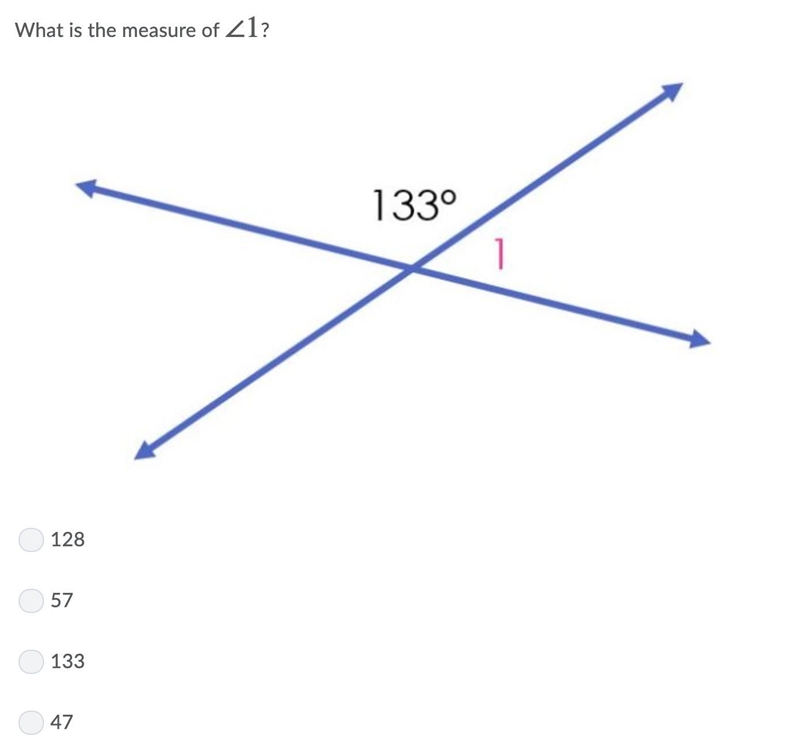 What is the measure of ∠1?-example-1