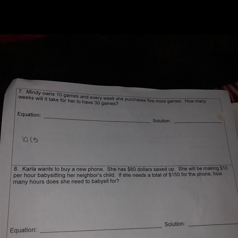 karla wants to buy a new phone . she has $80 saved up. She’ll be making $10 per hour-example-1