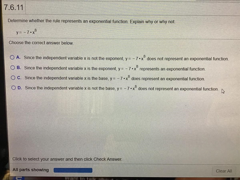 Need help with exponential functions quick 30 points-example-1