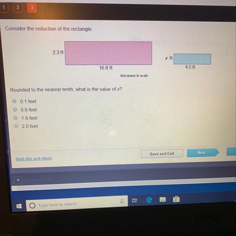 Rounded to the nearest tenth, what is the value of x-example-1