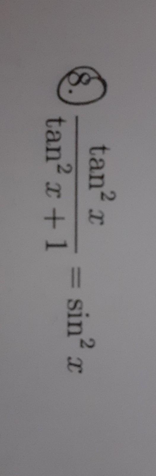 How do I prove this equation? * this is a grade 11 math problem.​-example-1