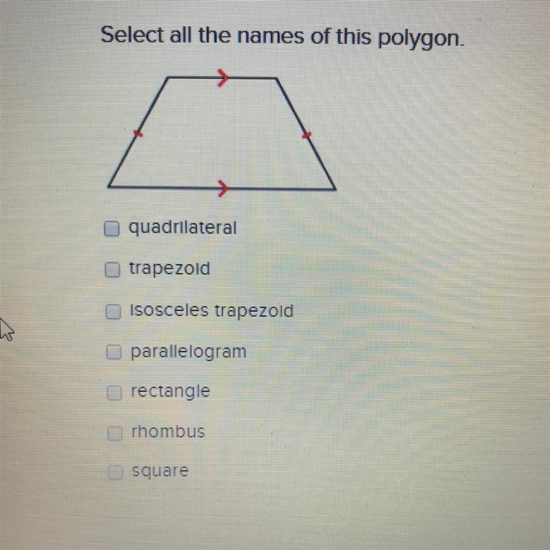 Please help me!!! Select all the names of this polygon.-example-1