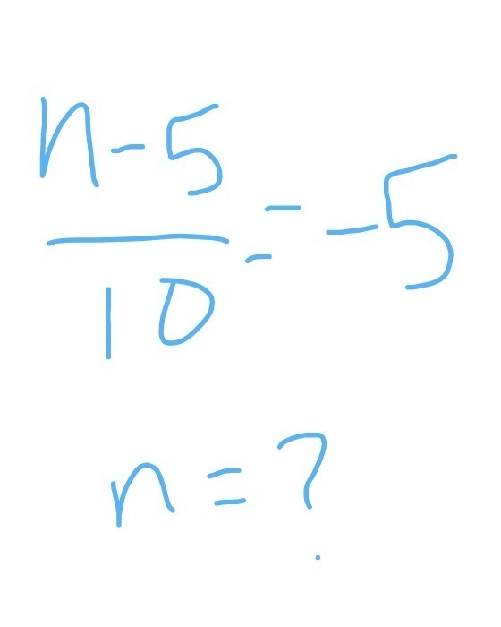 What is equal to n in this equation-example-1