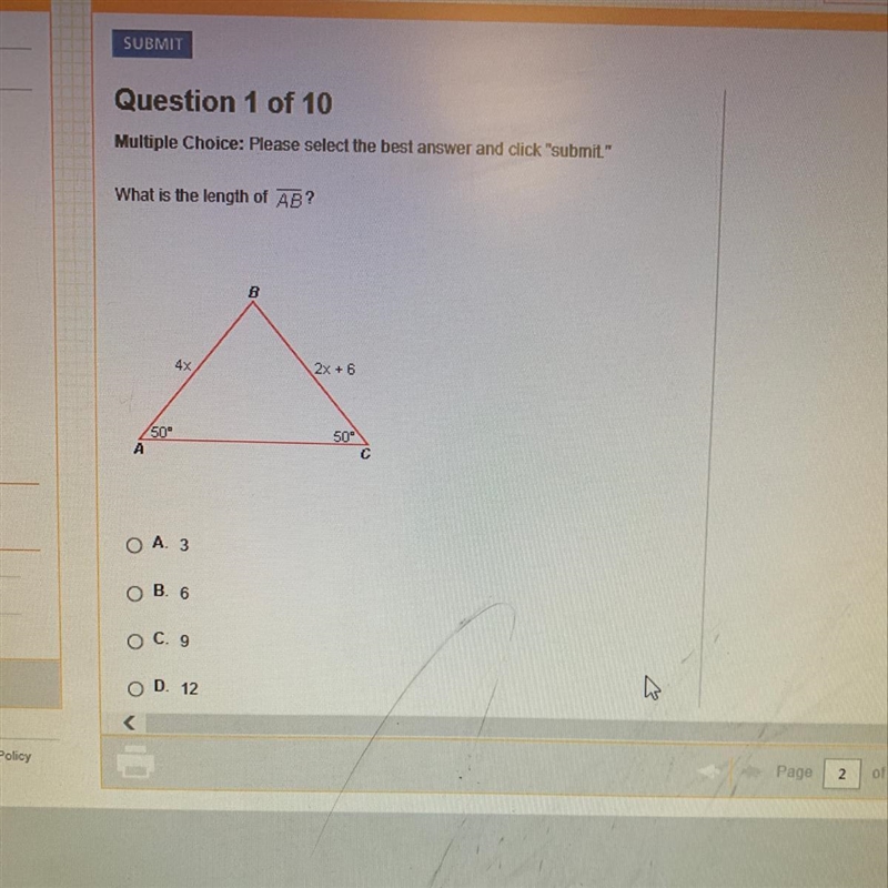 What is the length of AB-example-1