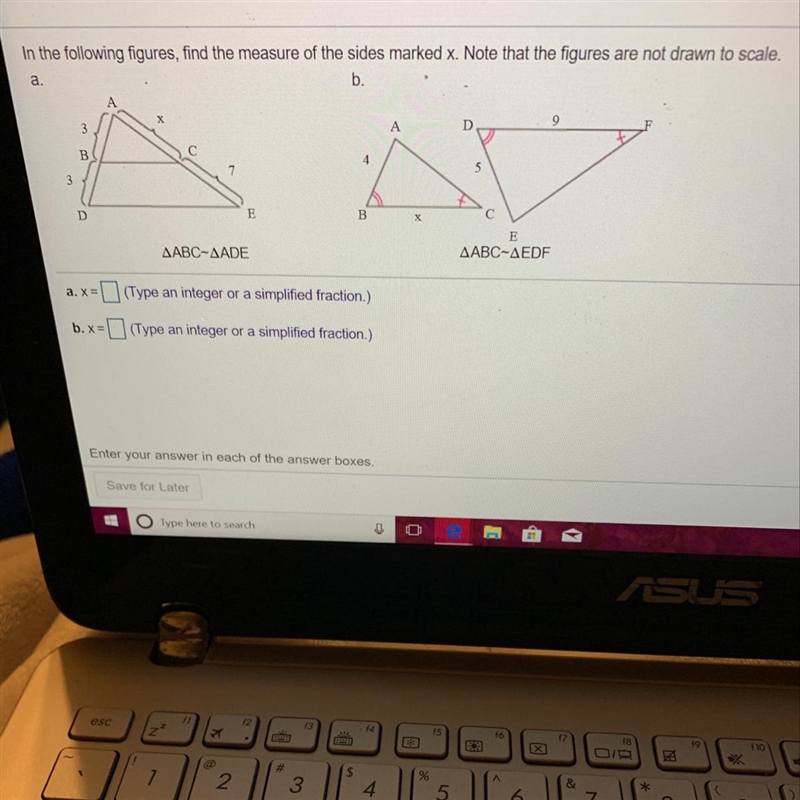 I need the answer to a and b-example-1