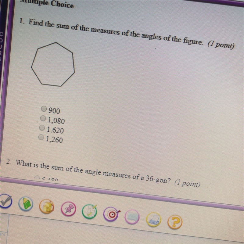 Find the sum of the measures of the angles on the figure. need help asap-example-1