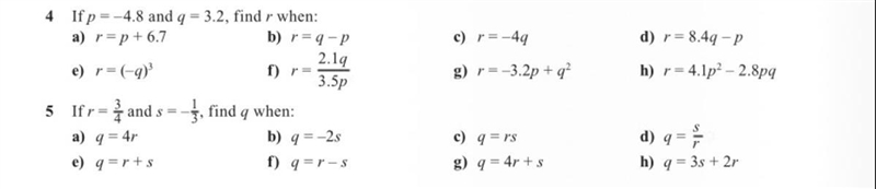 Substitution -just 4.g) r=-3.2p+q^2-example-1