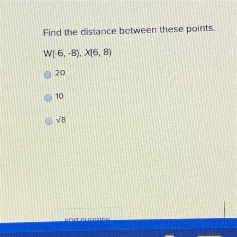 Find the distance between these points.-example-1