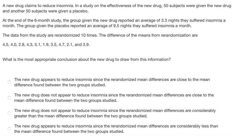 10 points! What is the most appropriate conclusion about the new drug to draw from-example-1