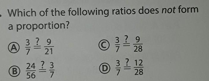 Which is not a proportion???​-example-1