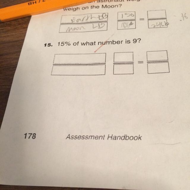 15% of what number is 9?-example-1