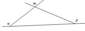 (SAT Prep) In the figure, what is n in terms of m and p? A. m+p+180° B. 180°−p+m C-example-1