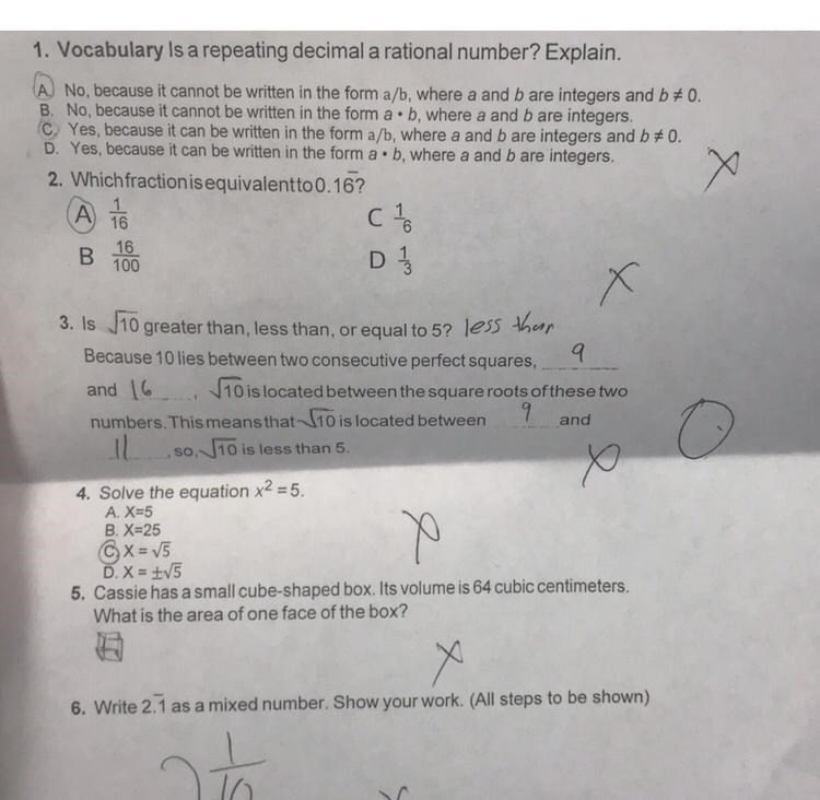 Need help ASAP Especially on 3 and 6-example-1