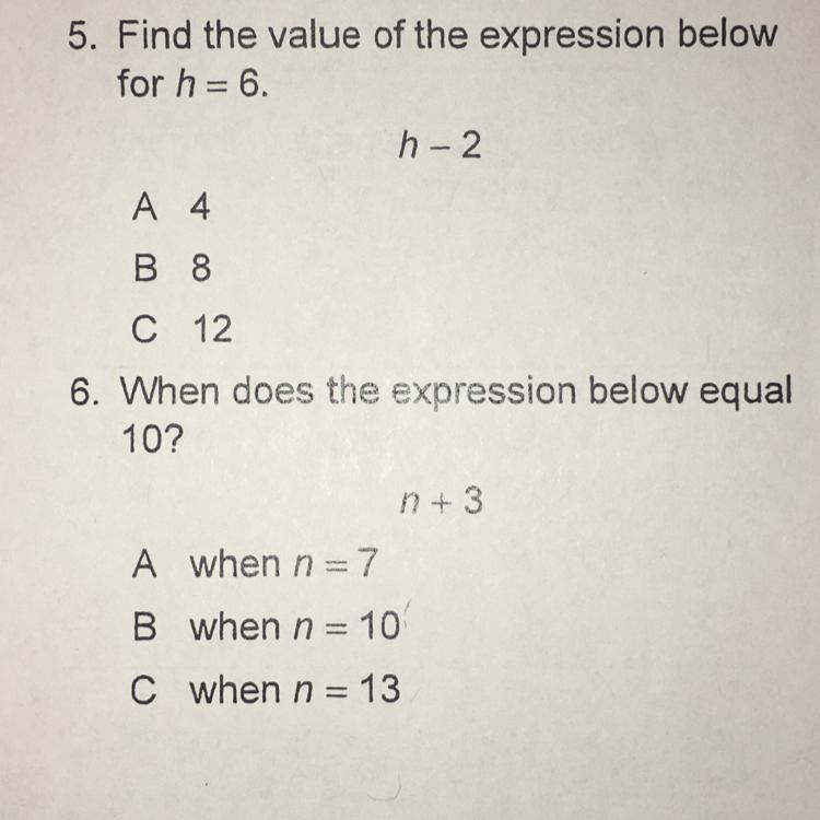 When does the equation below equal 10?-example-1