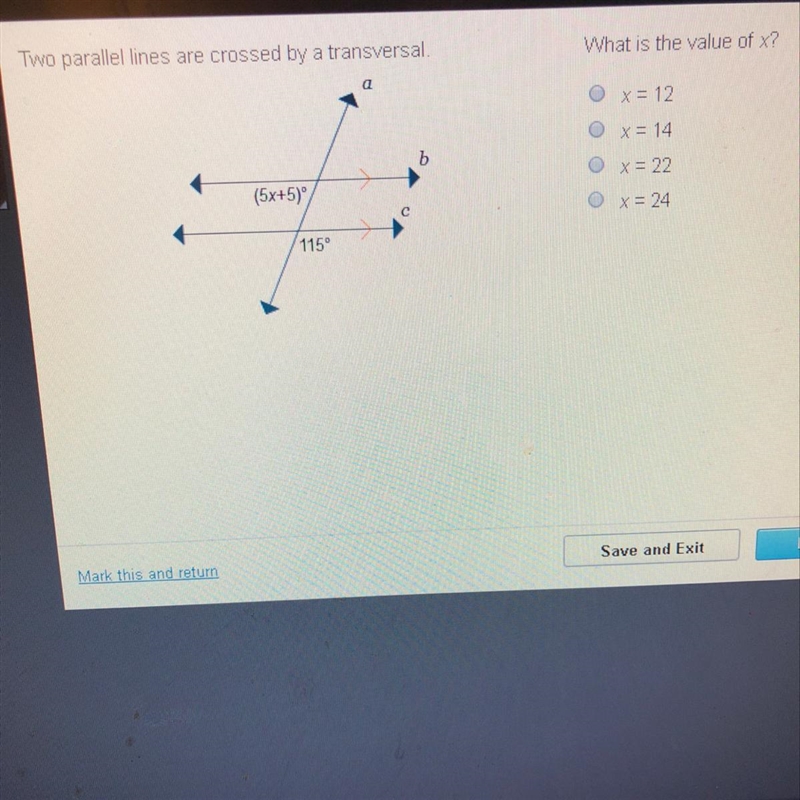 What’s is the value of x?-example-1