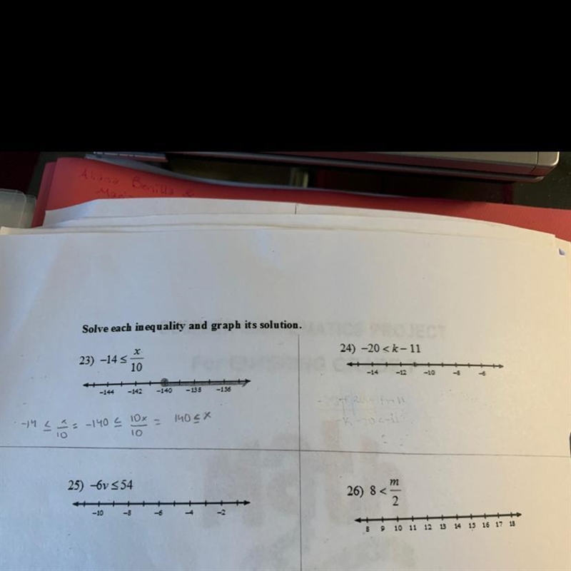 Can anyone please help me with the answers to questions 24, 25, and 26 thank you-example-1