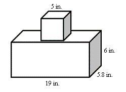 Find the volume of the solid shown or described. If necessary, round to the nearest-example-1