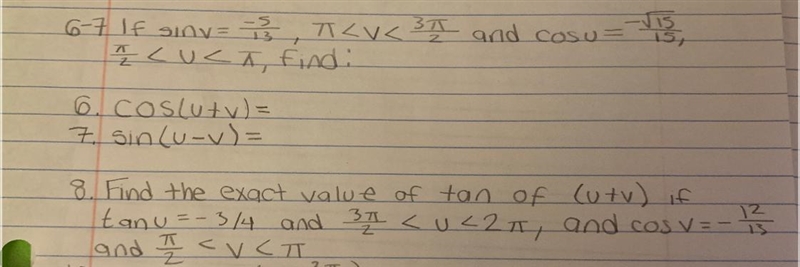 I need help with 6, 7, and 8.-example-1