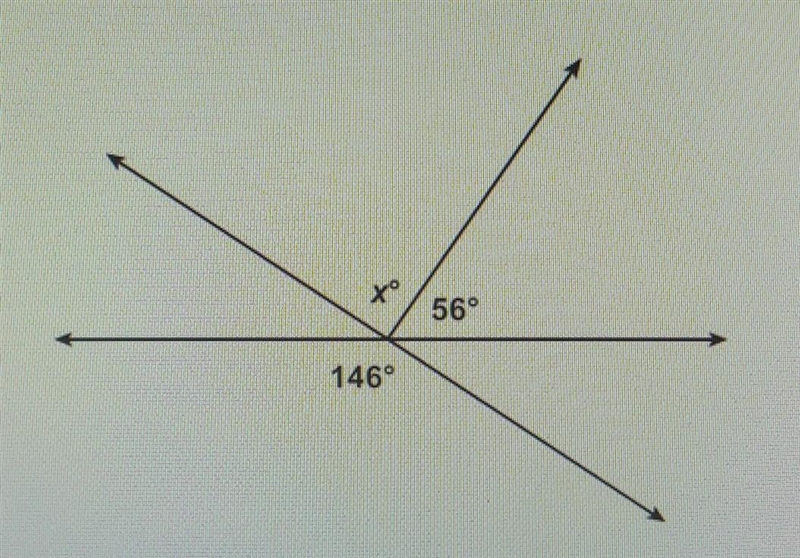 Which equation can you use to solve for x​-example-1