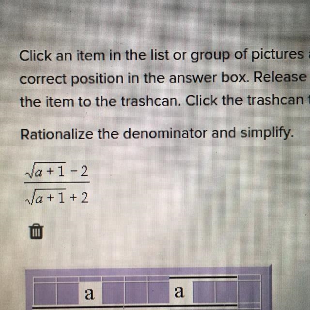 Just rationalize and simplify-example-1