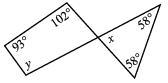 Find the value of x and y.-example-1