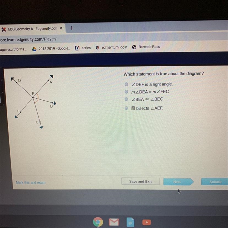 Which statement is true about the diagram (Picture is added)-example-1