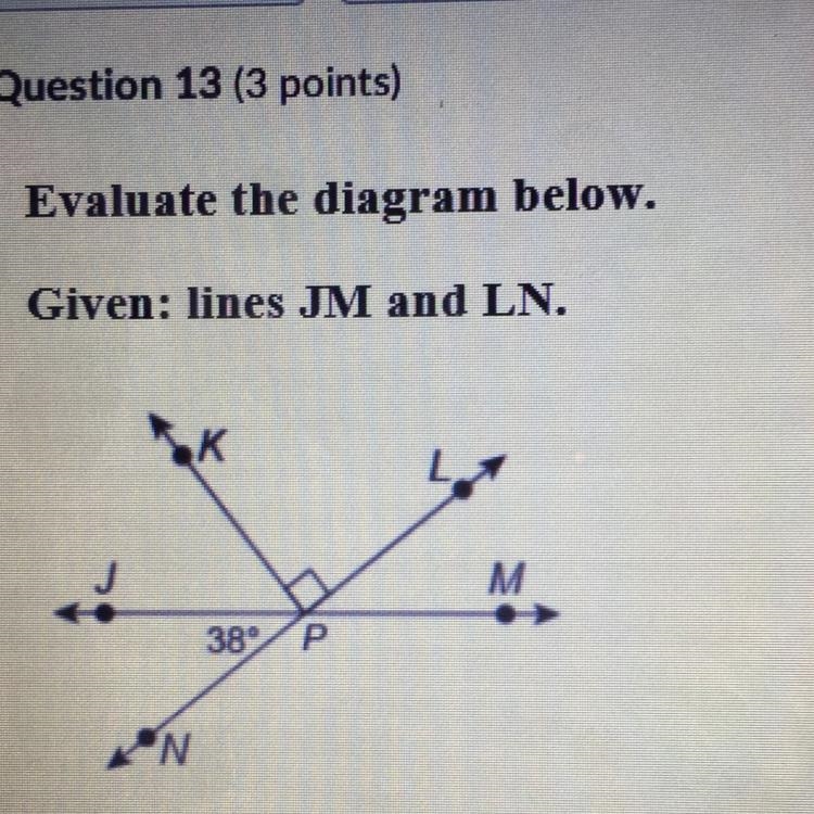 Find the measure of the following angles. m < LPM: m m HELP ASAP‼️-example-1