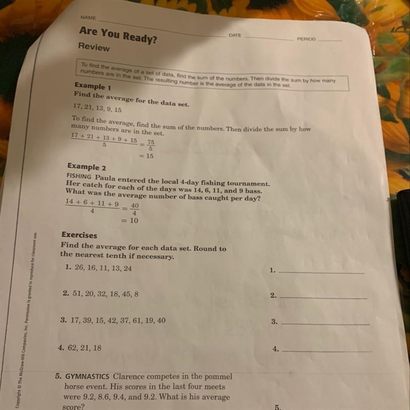 Need help with 1-5 , please!!!!!!-example-1