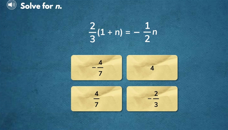 (What is the answer?) Solve for n.-example-1