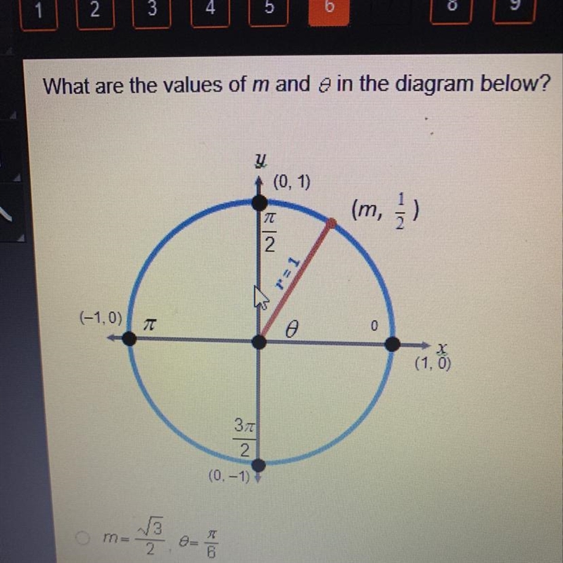 What are the values of M and theta in the diagram below-example-1