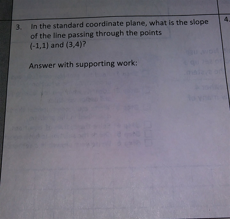 What's the slope of the line passing through the point help​-example-1