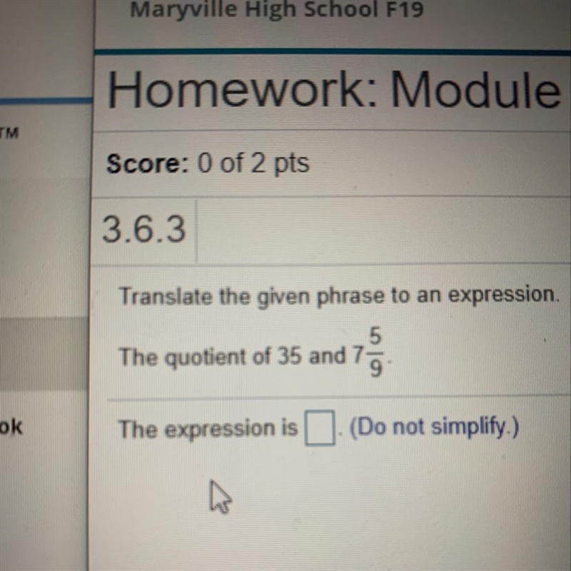 The quotient of 35 and-example-1